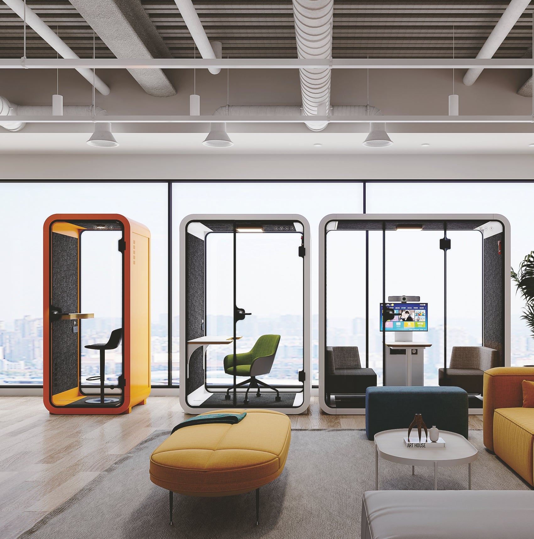 How Can Office Pods Boost Employee Wellness?