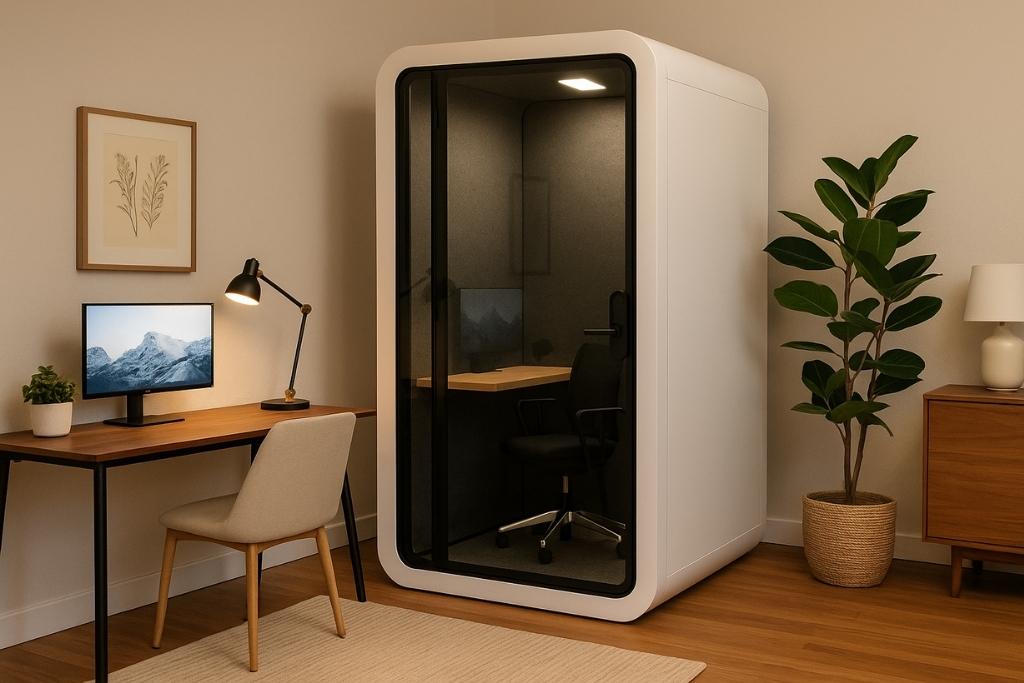 Top 5 Benefits Why Your Home Needs an Office Privacy Booth