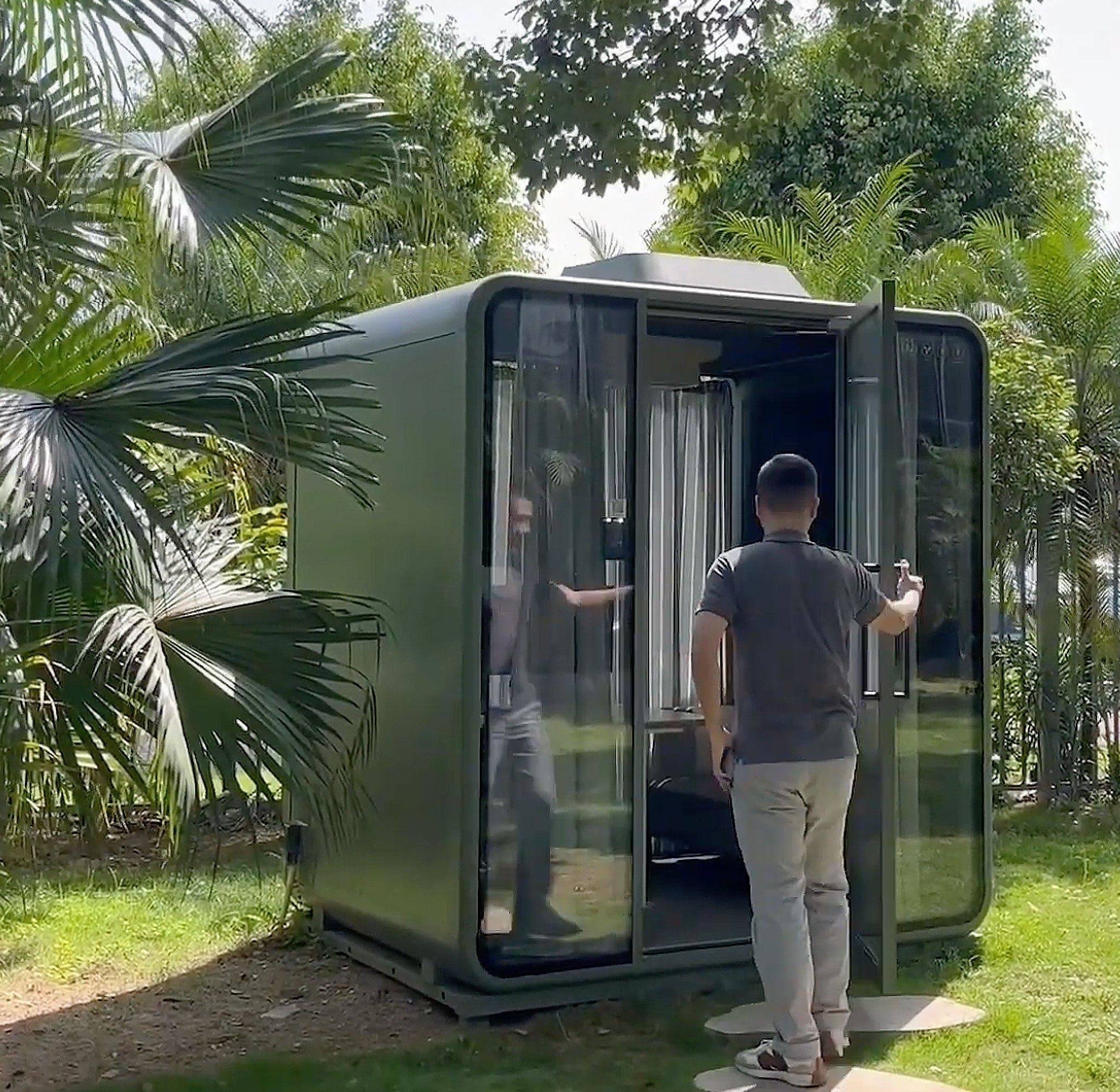 Office Pod Backyard Office Pod – Thinktanks Office Phone Booth
